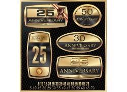 七周年店慶立體數字矢量圖模板 打造專業慶典廣告的得力助手